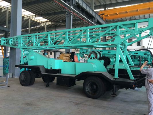 Купить Установленная трейлером буровая установка водяной скважины online manufacture