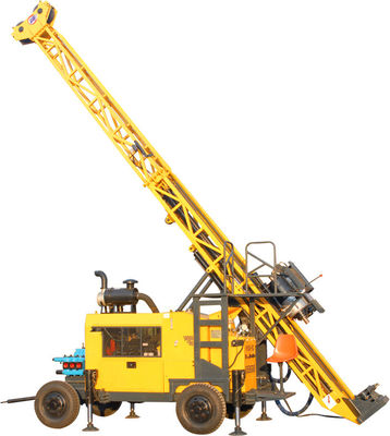 1000m Wheel Type Full Hydraulic Core Drilling Machine